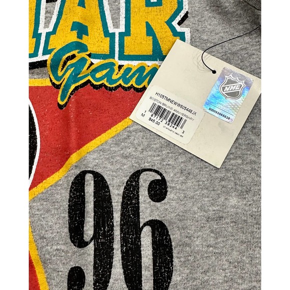 Boston Bruins by 47 Brand Men's Vintage Tubular 1996 All Star Game NHL T-Shirt - Picture 2 of 2